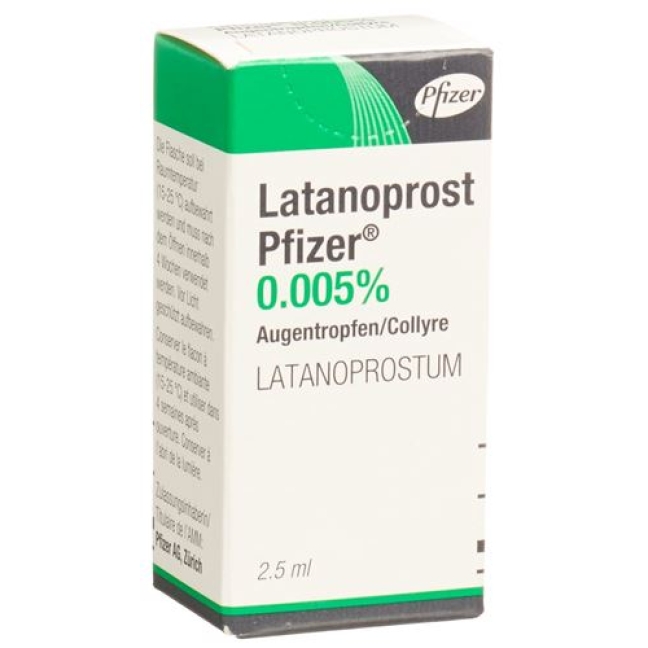 Latanoprost Pfizer 2.5 ml Augentropfen