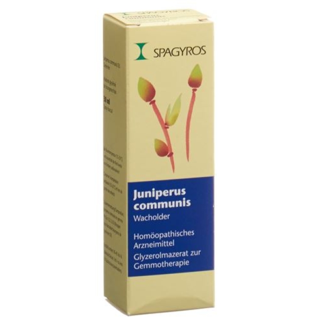 Spagyros Gemmo Juniperus Commun Glyc Maz D 3 30мл