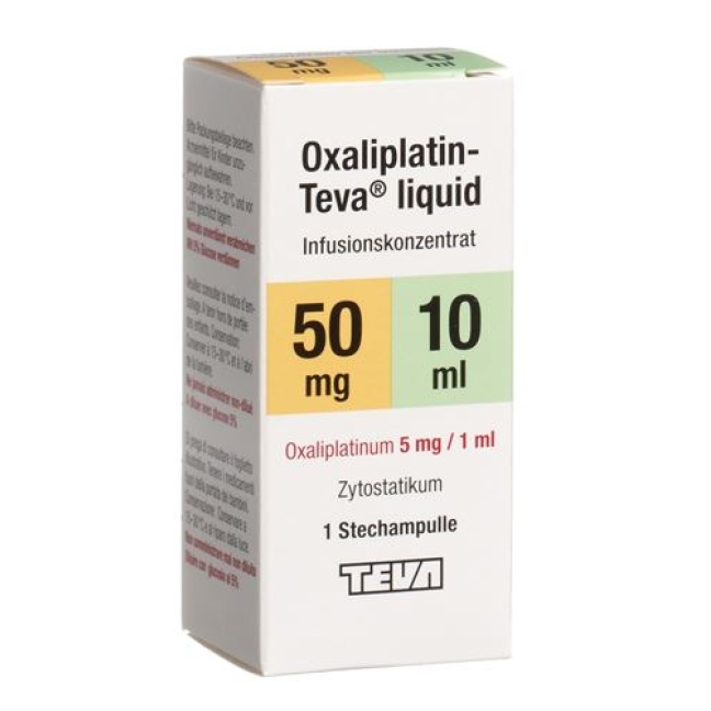 OXALIPLATIN TEVA 50MG