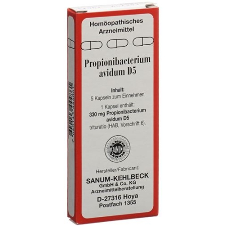 Propionibacterium Avidum в капсулах D 5 5 штук