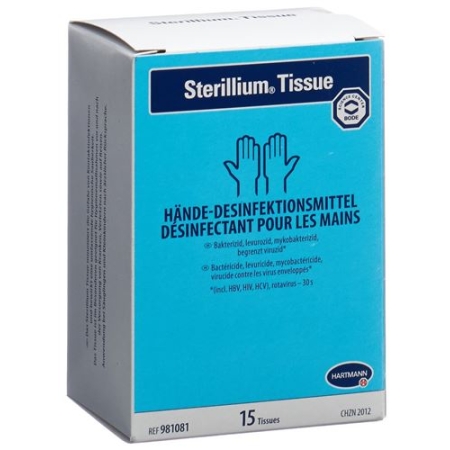 Sterillium Tissue Hande-Desinfektionsmittel 15 штук