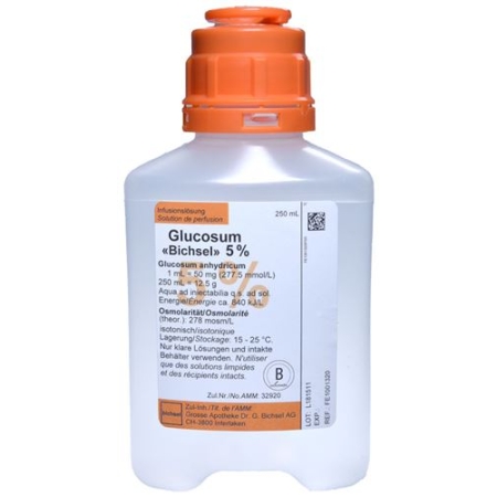 Gluc Bichsel 5% 250 ml