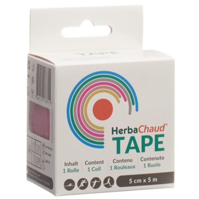 Herbachaud Tape 5смx5m Pink