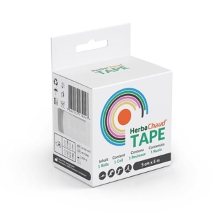 Herbachaud Tape 5смx5m Weiss