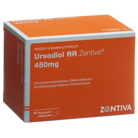 Урсодиол РР Зентива 450 мг 60 капсул
