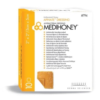 Medihoney Medical Apin Dress 5x5см Ant St 10 штук