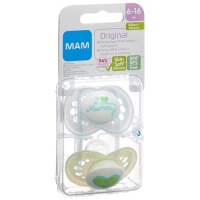 MAM Original Nuggi Silikon 6 bis для 16-месячных Spezielkollektion Boy 2 штуки MAM Original Nuggi Silikon 6 bis для 16-месячных Spezielkollektion Boy 2 штуки
