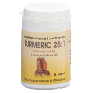 TURMERIC 25:1 TABL 250 MG 60 S