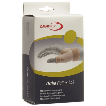 Omnimed Ortho Pollex Lok Mittelhand-Daumenschiene Rechts размер L Beige