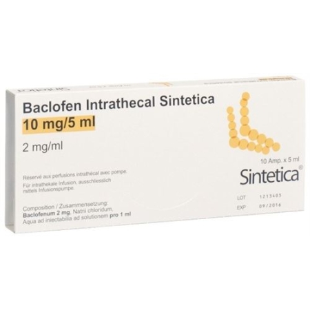 BACLOFEN INTRA SINT 10MG/5ML