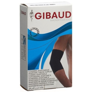 Gibaud Anatomische Ellenbogenbandage L 29-32см Schwarz