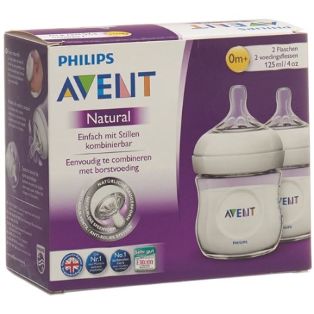 Avent Naturnah-Flasche 2x 125мл Pp Duo