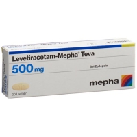 Леветирацетам Мефа Тева 500 мг 100 таблеток покрытых оболочкой Леветирацетам Мефа Тева 500 мг 100 таблеток покрытых оболочкой