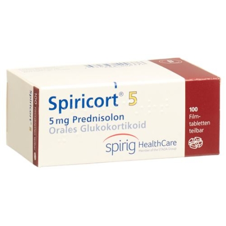 Spiricort 5 mg 100 filmtablets