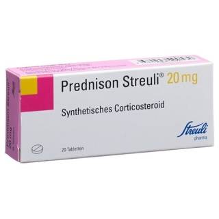 Prednison Streuli 20 mg 20 tablets