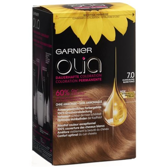 Olia Haarfarbe 7.0 Dunkelblond