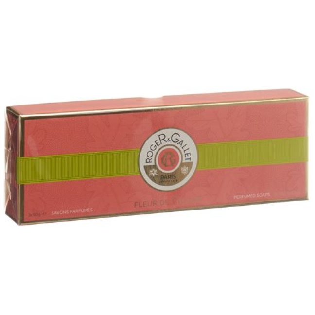 Roger Gallet Fleur De Figuier Seifencoffret 3x 100г