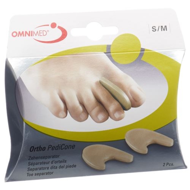 Omnimed Ortho PediCone Zehenseparator размер S/M 2 штуки