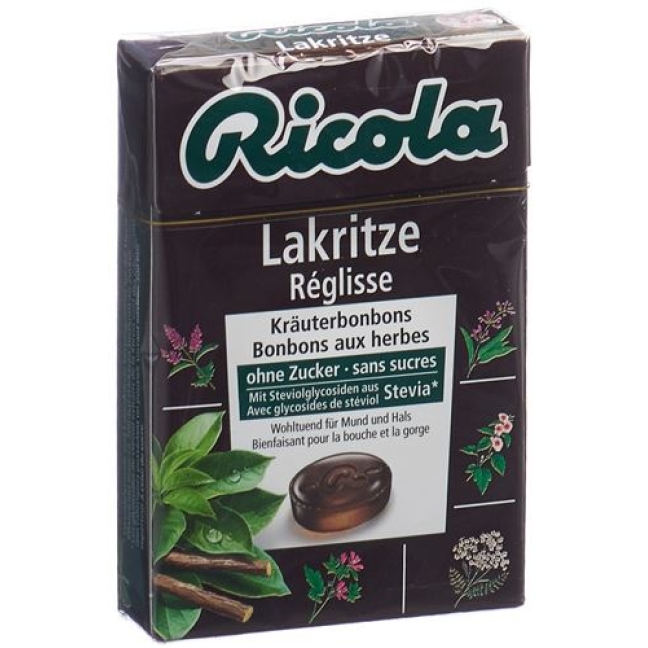 RICOLA LAKRITZE BONB OZ M STEV