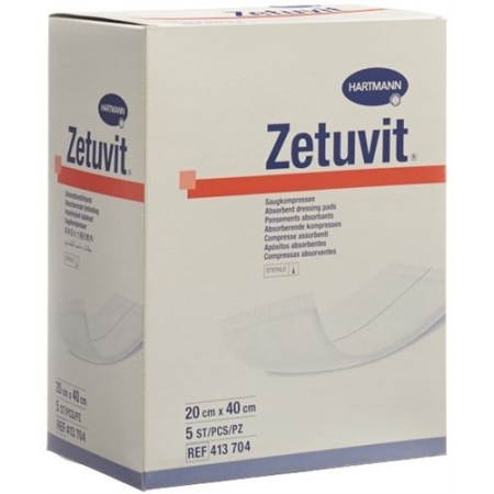 Zetuvit Absorptionsverband 20x40см Steril 5 штук