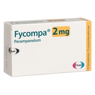 Fycompa 2 mg 7 filmtablets