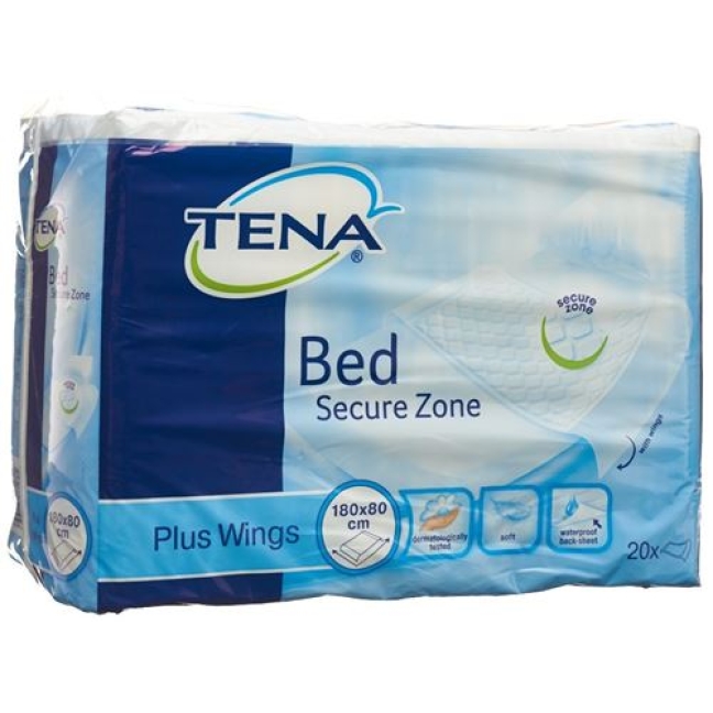 TENA BED PLUS WINGS 80X180CM