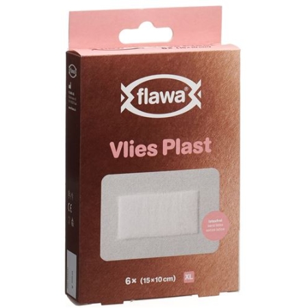 Flawa Vlies Plast Grosse XL 10x15см 6 штук