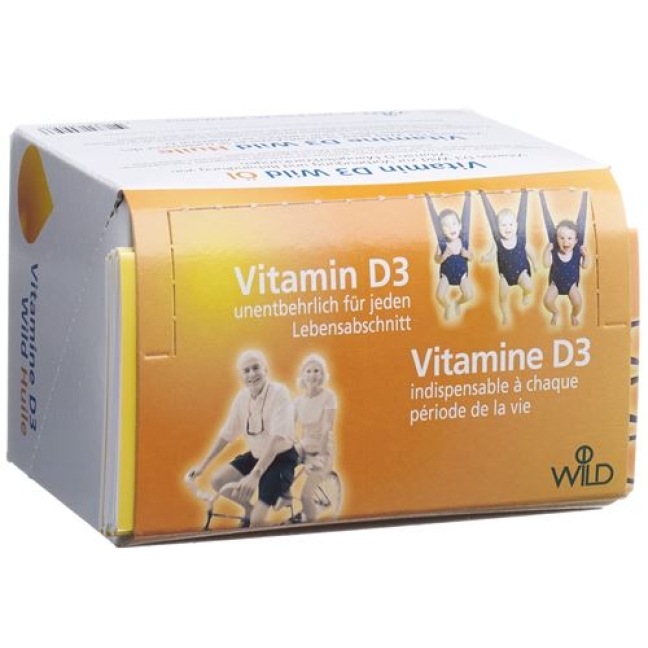 Vitamin D3 Wild Ol 500 Ie/tropfen Steller 12/10