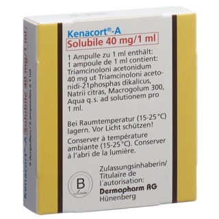 Kenacort A 40 mg/1 ml 5 Ampullen