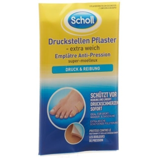 Scholl Druckstellen пластырей Extra Weich