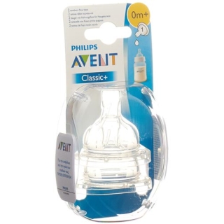 Avent Philips Neugeborenen Sauger 1 Loch 2 штуки