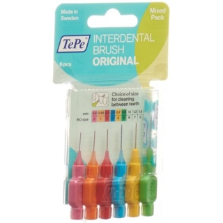 TePe Interdentalbursten Mixed Pack 6 штук