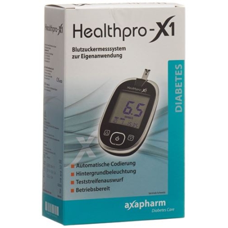 HEALTHPRO-X1 BLUTZUCKERMESSGER