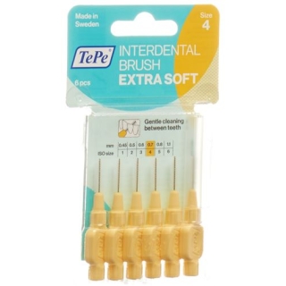 TePe Interdentalbursten X-soft 0.7мм 6 штук