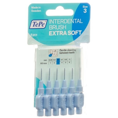 TePe Interdentalbursten X-soft 0.6мм 6 штук