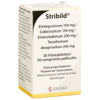 Stribild 150/150/200/245 mg 30 filmtablets Stribild 150/150/200/245 mg 30 filmtablets