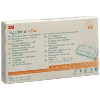 3M Tegaderm + Pad 9x20см / Wundkissen 4.5x15см 25 штук