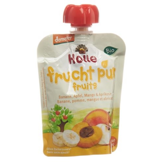 Holle Pouchy Banane Apfel Mango&apriko 90г