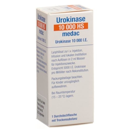 Urokinase Hs Medac 10000 E 