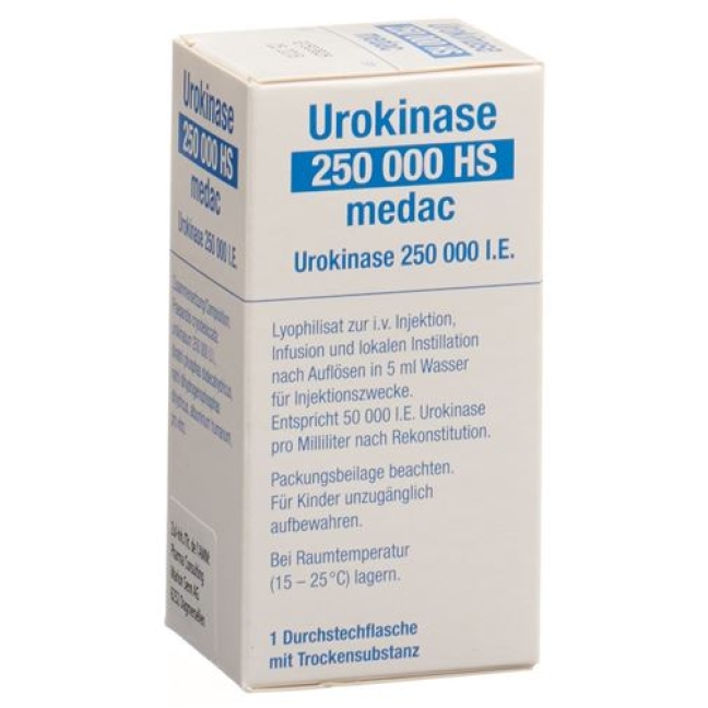 UROKINASE HS MEDAC INJ 250