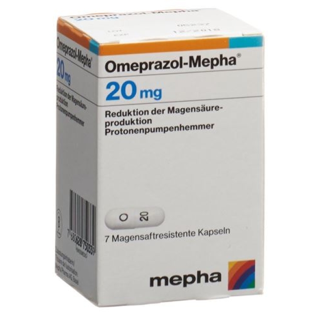 Omeprazol Mepha 20 mg 56 Kaps