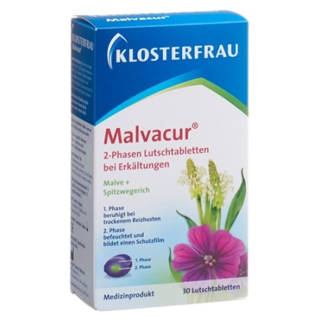 Klosterfrau Malvacur 2-Phasen Lutschtabletten 30 штук