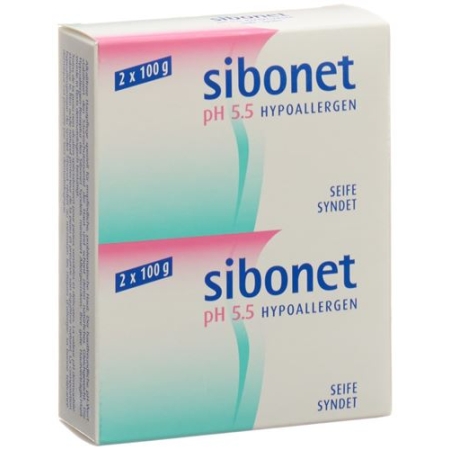 Sibonet Seife Ph 5.5 Hypoallergen 2x 100г