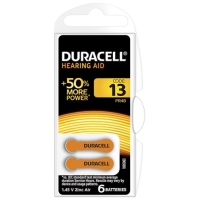 Duracell Easytab Batt 13 Zinc Air D6 1.4v 6 штук