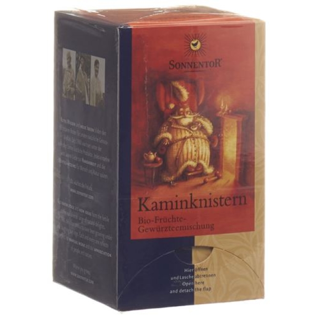 Sonnentor Kaminknistern Tee в пакетиках 18 штук