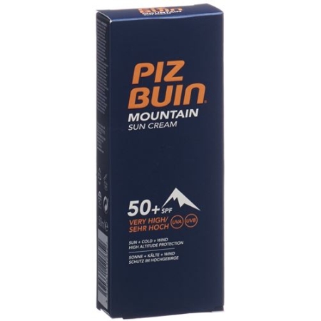 Piz Buin Mountain крем SPF 50+ в тюбике 50мл