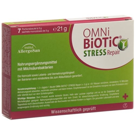 Омни-Биотик Восстановление после стресса 7 пакетиков по 3 г