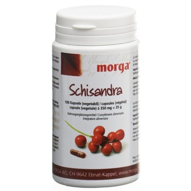 Morga Schisandra Vegicaps доза 100 штук