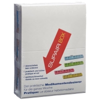 SUPAIRBOX 1X7 WOCHENDISP RAINB SUPAIRBOX 1X7 WOCHENDISP RAINB