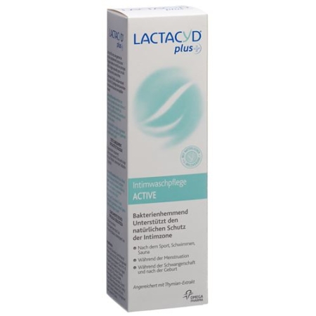 Lactacyd Plus+ Active 250мл